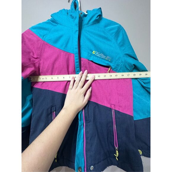 Killtec Iolana All Weather Insulated Hooded Kid's Winter Snow Ski Jacket Coat 12 - Picture 7 of 13